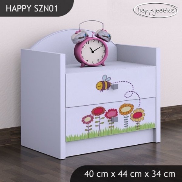 Nočna omarica Happy babies BZZ 06 SZN1